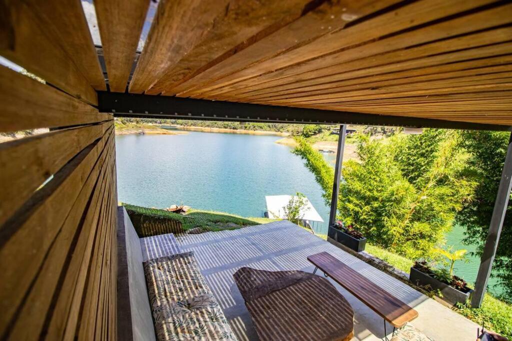 Sky House Cabana Guatape La Pradera  Екстер'єр фото