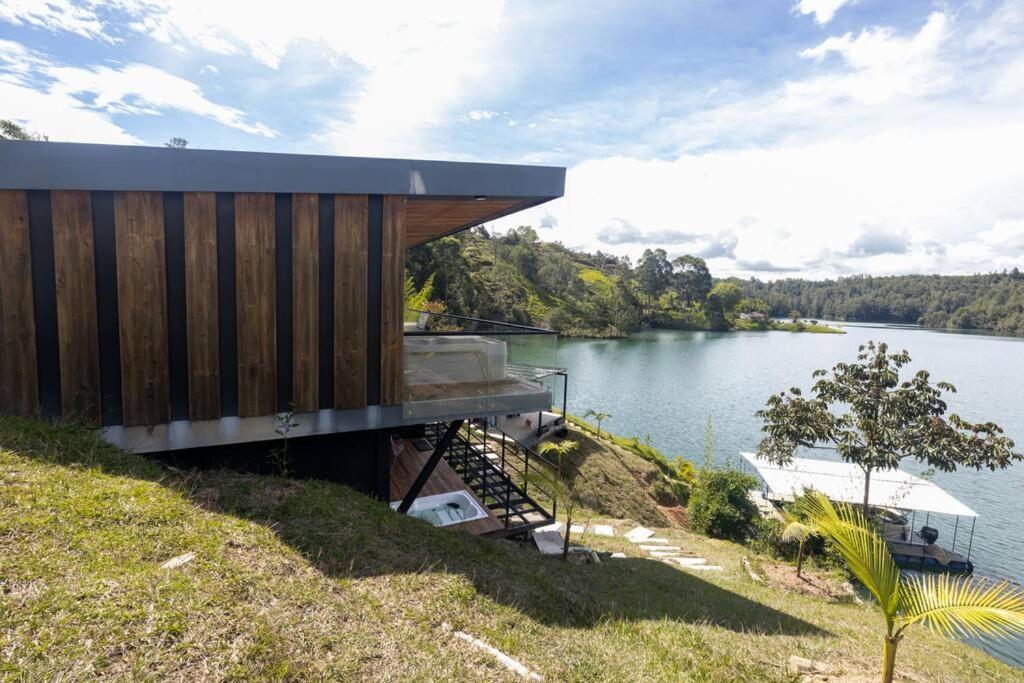 Sky House Cabana Guatape La Pradera  Екстер'єр фото
